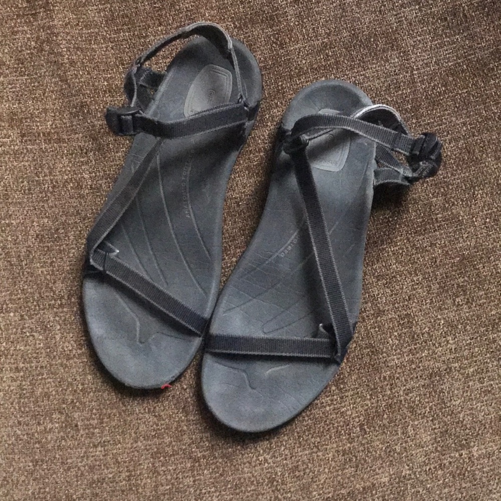 Black Strappy Tevas